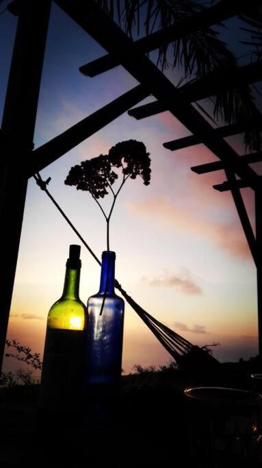 蒂哈拉费Casita En El Campo Con Vista Al Oceano别墅 外观 照片